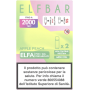 ELFBAR ELFA MONOUSO APPLE PEACH 0 MG 2 ML 2 PCS