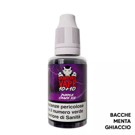 VAMPIRE VAPE MINI SHOT 10 + 10 HEISENBERG PURPLE CRAZE ICE