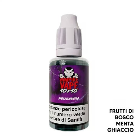VAMPIRE VAPE MINI SHOT 10 + 10 HEISENBERG