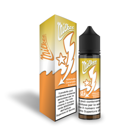 FLAVOURART MILKEE CARAMELLO E ARACHIDI SHOT 20 ML HIGH VOLTAGE