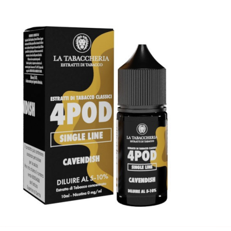 ,LA TABACCHERIA AROMA CONCENTRATO 4POD CAVENDISH AROMA10ML