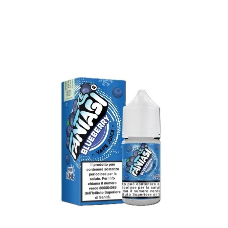 FANTASI BLUEBERRY ICE 10 + 10 MINI SHOT 10 ML IN CHUBBY 30