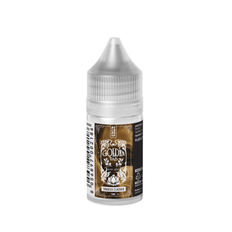 RELOAD VAPE MINI SHOT 10 + 10 GOLDEN TAB TABACCO CLASSICO MINI SHOT 10 ML IN CHUBBY 30
