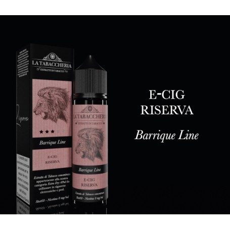 .LA TABACCHERIA EXTRA DRY E-CIG RISERVA SHOT 20ML IN CHUBBY 60ML