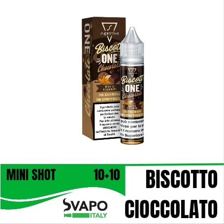SUPREM-E BISCOTTONE CHOCOLATE 0 MG MINI SHOT 10 + 10 MIX&VAPE