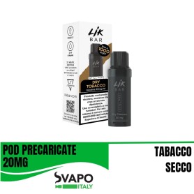 LIK BAR STILL POD PRECARICATA DRY TOBACCO 20 MG 2 ML 1 PCS