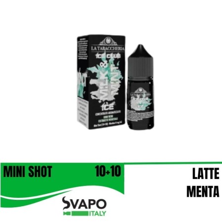 10 + 10 .LA TABACCHERIA ICE CLUB MILK & MINT ICE