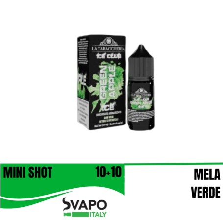 10 + 10 .LA TABACCHERIA ICE CLUB GREEN APPLE ICE