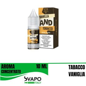 - AROMA SUPREM-E VANILLA AND TOBACCO 10 ML PLA