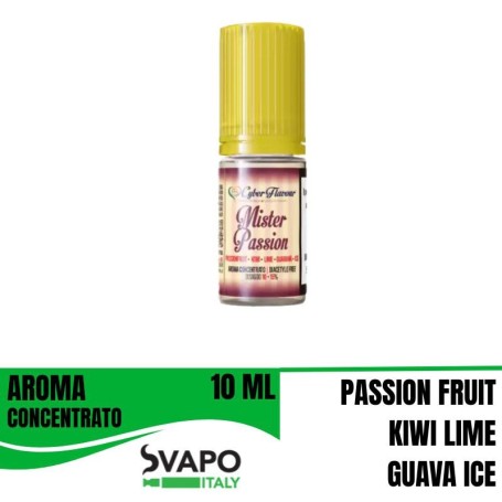 * AROMA CYBERFLAVOUR MISTER PASSION 10 ML