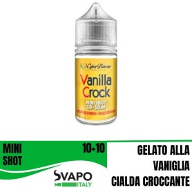 ° CYBERFLAVOUR VANILLA CROCK MIX&VAPE 10 ML IN CHUBBY 30 ML