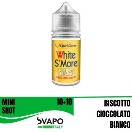 ° CYBERFLAVOUR WHITE SMORE MIX&VAPE 10 ML IN CHUBBY 30 ML
