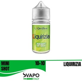 ° CYBERFLAVOUR LIQUIRIZIA MIX&VAPE 10 ML IN CHUBBY 30 ML