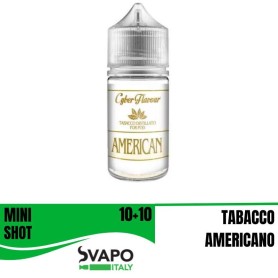 ° CYBERFLAVOUR DISTILLATO AMERICAN PER POD MIX&VAPE 10 ML IN CHUBBY 30 ML
