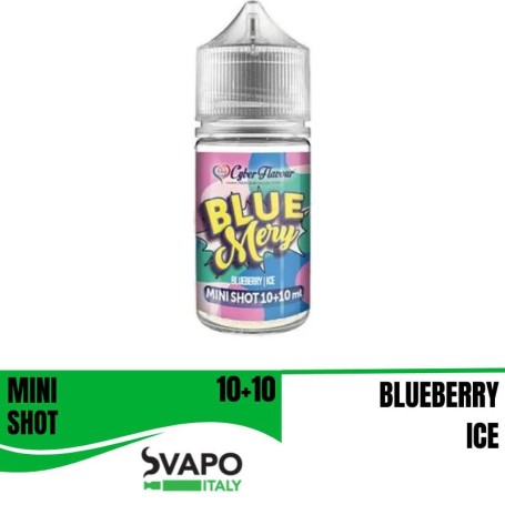 ° CYBERFLAVOUR BLUE MERY MIX&VAPE 10 ML IN CHUBBY 30 ML