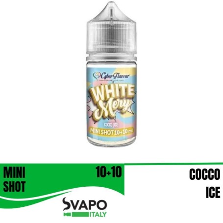° CYBERFLAVOUR WHITE MERY MIX&VAPE 10 ML IN CHUBBY 30 ML