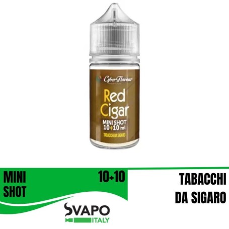 ° CYBERFLAVOUR RED CIGAR MIX&VAPE 10 ML IN CHUBBY 30 ML