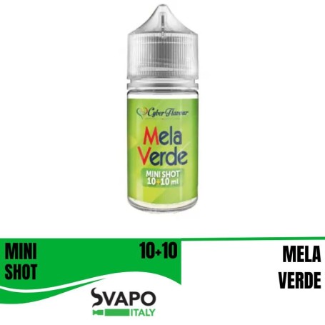 ° CYBERFLAVOUR MELA VERDE MIX&VAPE 10 ML IN CHUBBY 30 ML