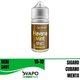 ° CYBERFLAVOUR HAVANA MINT MIX&VAPE 10 ML IN CHUBBY 30 ML