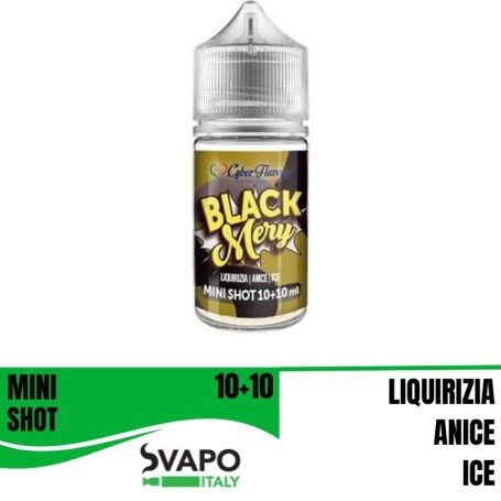 ° CYBERFLAVOUR BLACK MERY MIX&VAPE 10 ML IN CHUBBY 30 ML
