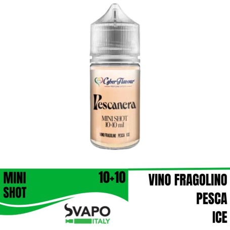 ° CYBERFLAVOUR PESCA NERA MIX&VAPE 10 ML IN CHUBBY 30 ML