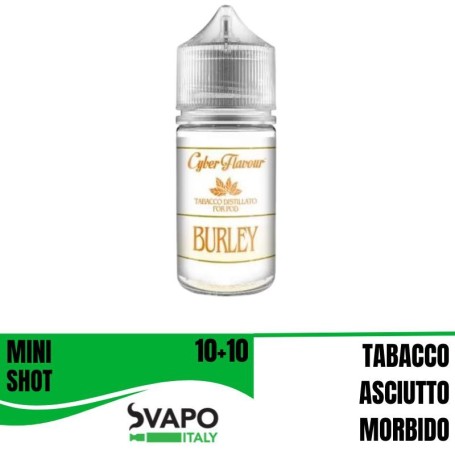 ° CYBERFLAVOUR DISTILLATO BURLEY MIX&VAPE 10 ML IN CHUBBY 30 ML