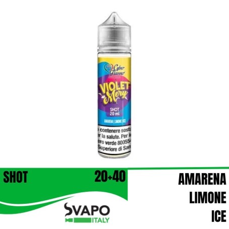 AROMA CYBER FLAVOUR 20 ML SHOT VIOLET MERY SHOT 20 ML