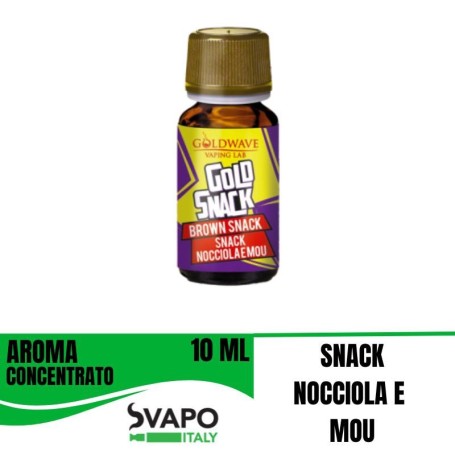 AROMA GOLDWAVE BROWN SNACK 10 ML