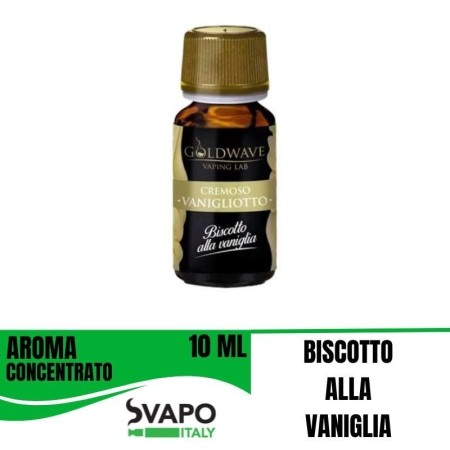 AROMA GOLDWAVE VANIGLIOTTO 10 ML