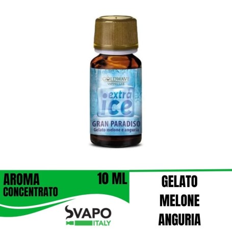 AROMA GOLDWAVE GRAN PARADISO EXTRA ICE 10 ML