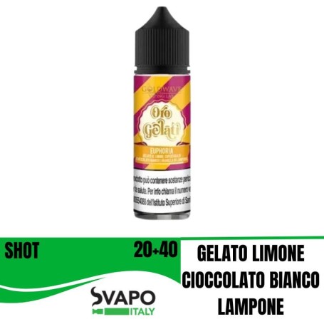 GOLDWAVE SHOT 20 ML EUPHORIA 20+ 40 SHOT 20 ML CHUBBY 60