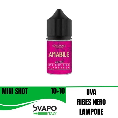GOLDWAVE AMABILE MINI SHOT 10 ML IN CHUBBY 30