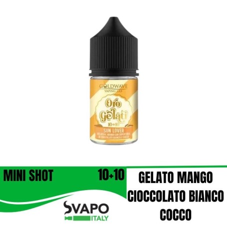 GOLDWAVE SUN LOVER MINI SHOT 10 ML IN CHUBBY 30