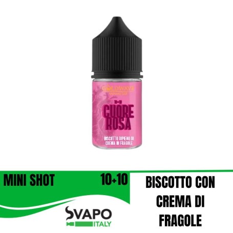 GOLDWAVE CUORE ROSA MINI SHOT 10 ML IN CHUBBY 30