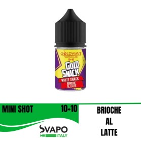 GOLDWAVE WHITE SNACK MINI SHOT 10 ML IN CHUBBY 30