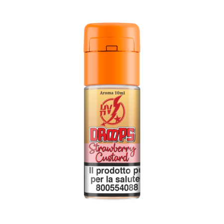 HV DROP FLAVOURART AROMA CONCENTRATO STRAWBERRY CUSTARD 10 ML
