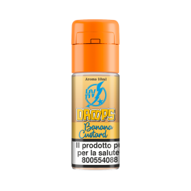 HV DROP FLAVOURART AROMA CONCENTRATO BANANA CUSTARD 10 ML