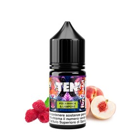MINI SHOT FLAVOURART TEN-X 10 + 10 PESCA BIANCA E LAMPONE
