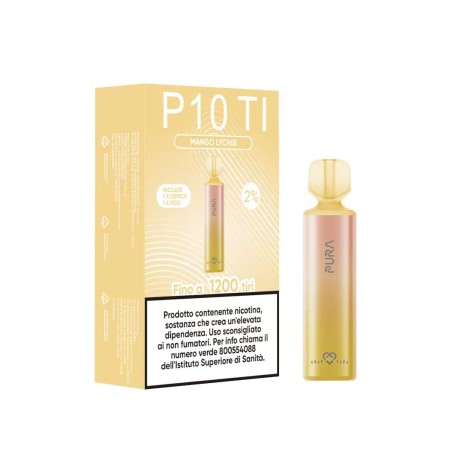PURA P10 KIT MANGO LYCHEE 20 MG 2 ML 1 PCS 1200 TIRI