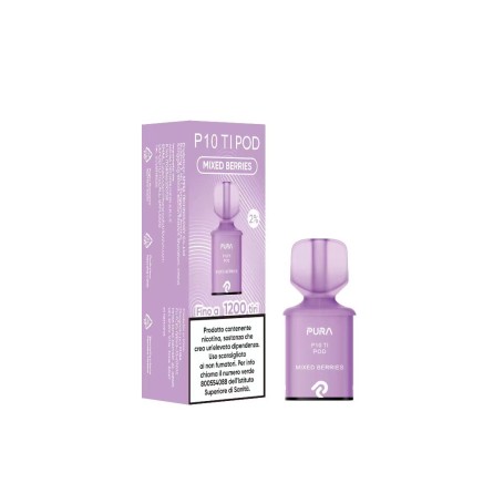 PURA P10 POD MIXED BERRIES 20 MG 2 ML 1 PCS 1200 TIRI