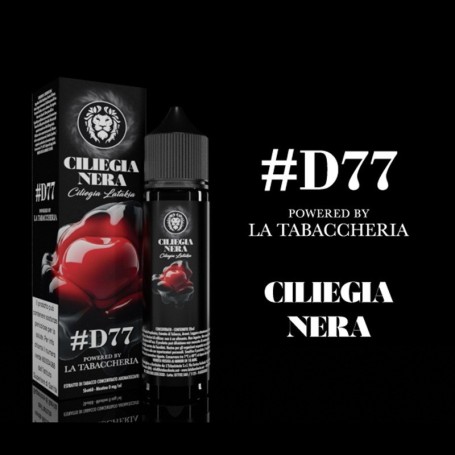.LA TABACCHERIA CILIEGIA NERA D77 SHOT 20 ML CHUBBY 60