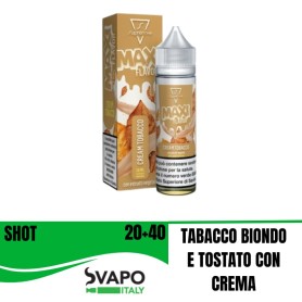 AROMA SUPREM-E SHOT . ICE MAXI CREAM TOBACCO 20 ML IN 60 ML 0 MG MIX&VAPE 20 ML