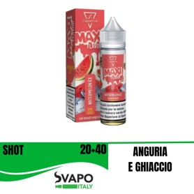 AROMA SUPREM-E SHOT . ICE MAXI WATERMELON 20 ML IN 60 ML 0 MG MIX&VAPE 20 ML