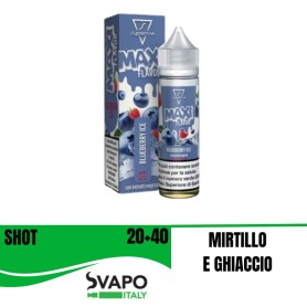 AROMA SUPREM-E SHOT . ICE MAXI BLUEBERRY 20 ML IN 60 ML 0 MG MIX&VAPE 20 ML