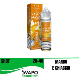 AROMA SUPREM-E SHOT . ICE MAXI MANGO 20 ML IN 60 ML 0 MG MIX&VAPE 20 ML