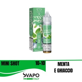 SUPREM-E .ICE MAXI MINT 0 MG MINI SHOT 10 + 10  MIX&VAPE