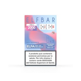 ELFBAR ELFA MONOUSO MIX BERRIES 0 MG 2 ML 2 PCS