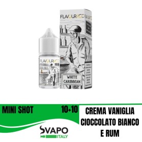 * FLAVOURAGE THE SECRET BARREL WHITE CARIBBEAN MIX&VAPE 10 ML IN CHUBBY 30