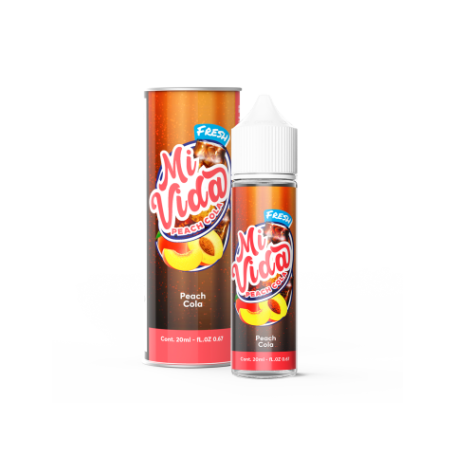 ELIQUID FRANCE MI VIDA PEACH COLA SHOT 20ML BY MARC LABO