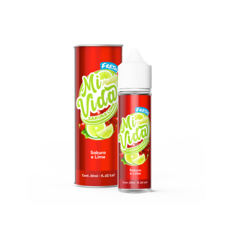 ELIQUID FRANCE MI VIDA SAKURA LIME SHOT 20ML BY MARC LABO